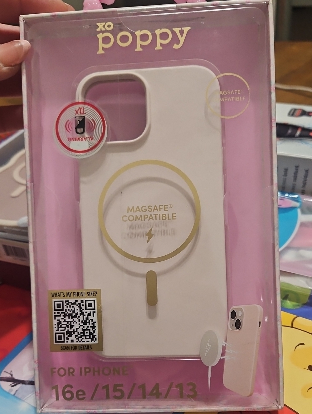 poppy MagSafe Compatible iPhone Case — Cream